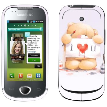   «  - I love You»   Samsung Galaxy 580