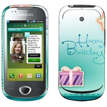   «Happy birthday»   Samsung Galaxy 580