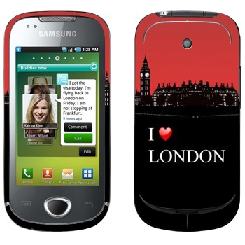   «I love London»   Samsung Galaxy 580