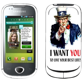   « : I want you!»   Samsung Galaxy 580