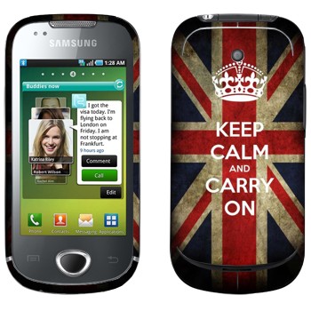   «Keep calm and carry on»   Samsung Galaxy 580