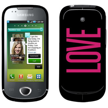   «Love»   Samsung Galaxy 580