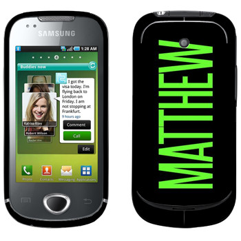   «Matthew»   Samsung Galaxy 580