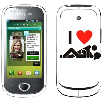   « I love sex»   Samsung Galaxy 580