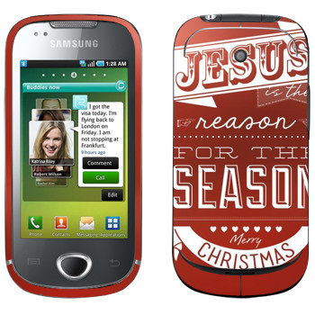   «Jesus is the reason for the season»   Samsung Galaxy 580