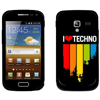   «I love techno»   Samsung Galaxy Ace 2