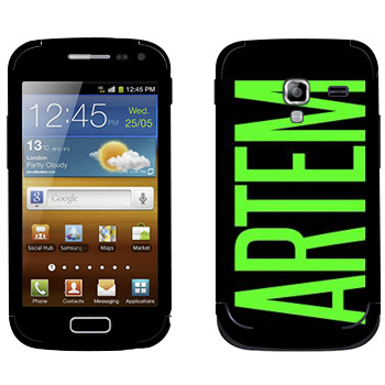   «Artem»   Samsung Galaxy Ace 2