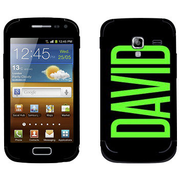   «David»   Samsung Galaxy Ace 2