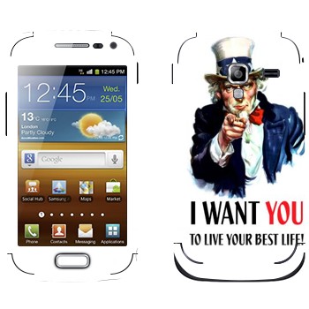   « : I want you!»   Samsung Galaxy Ace 2