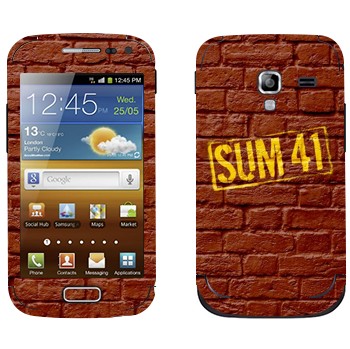   «- Sum 41»   Samsung Galaxy Ace 2