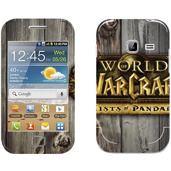   «World of Warcraft : Mists Pandaria »   Samsung Galaxy Ace Duos