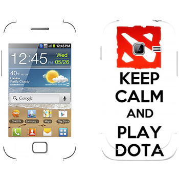   «Keep calm and Play DOTA»   Samsung Galaxy Ace Duos
