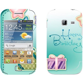   «Happy birthday»   Samsung Galaxy Ace Duos