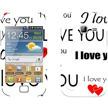   «I Love You -   »   Samsung Galaxy Ace Duos