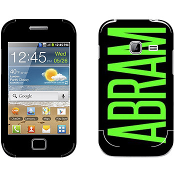   «Abram»   Samsung Galaxy Ace Duos