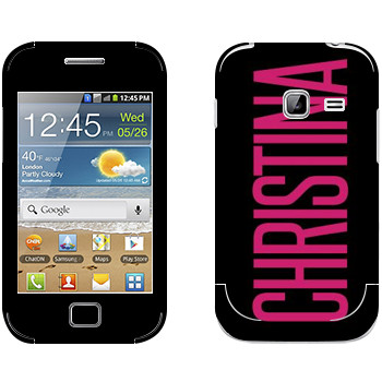   «Christina»   Samsung Galaxy Ace Duos