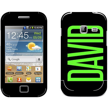   «David»   Samsung Galaxy Ace Duos