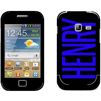   «Henry»   Samsung Galaxy Ace Duos