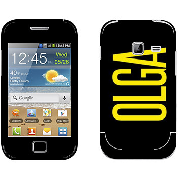   «Olga»   Samsung Galaxy Ace Duos