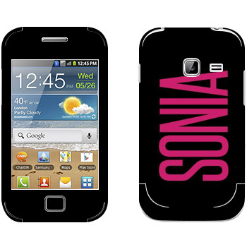   «Sonia»   Samsung Galaxy Ace Duos