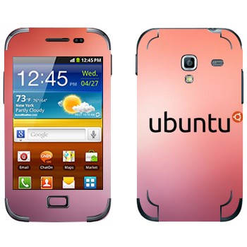   «Ubuntu»   Samsung Galaxy Ace Plus
