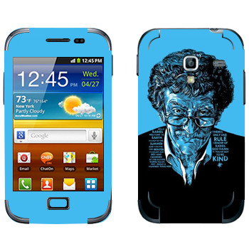   «Kurt Vonnegut : Got to be kind»   Samsung Galaxy Ace Plus