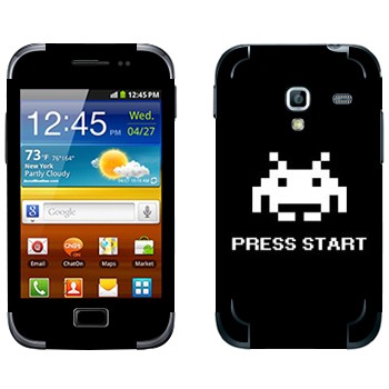   «8 - Press start»   Samsung Galaxy Ace Plus