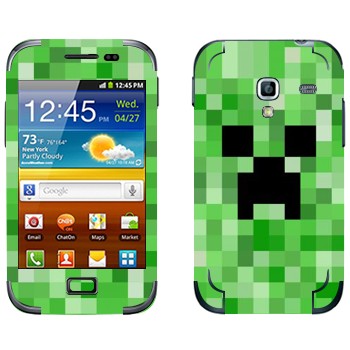   «Creeper face - Minecraft»   Samsung Galaxy Ace Plus