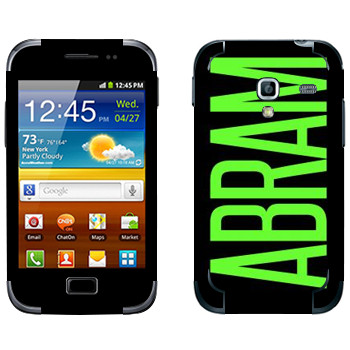   «Abram»   Samsung Galaxy Ace Plus