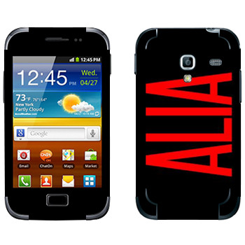   «Alia»   Samsung Galaxy Ace Plus