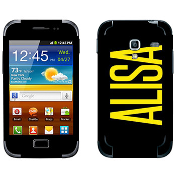   «Alisa»   Samsung Galaxy Ace Plus