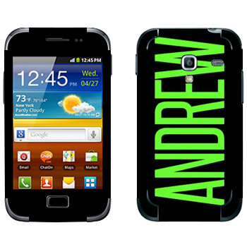   «Andrew»   Samsung Galaxy Ace Plus