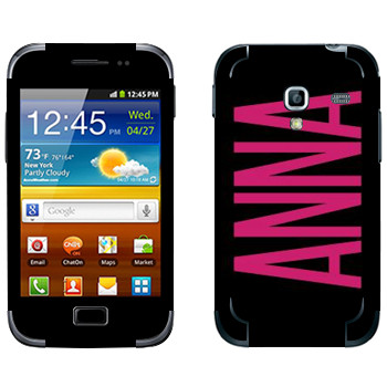   «Anna»   Samsung Galaxy Ace Plus