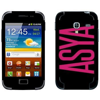   «Asya»   Samsung Galaxy Ace Plus