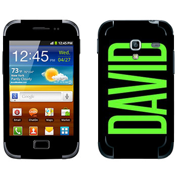   «David»   Samsung Galaxy Ace Plus