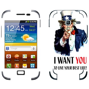   « : I want you!»   Samsung Galaxy Ace Plus
