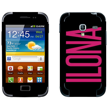   «Ilona»   Samsung Galaxy Ace Plus