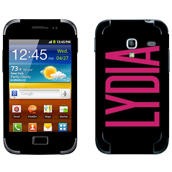   «Lydia»   Samsung Galaxy Ace Plus