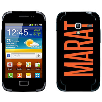   «Marat»   Samsung Galaxy Ace Plus