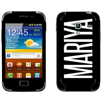   «Mariya»   Samsung Galaxy Ace Plus