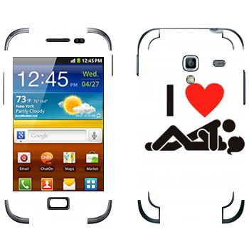   « I love sex»   Samsung Galaxy Ace Plus