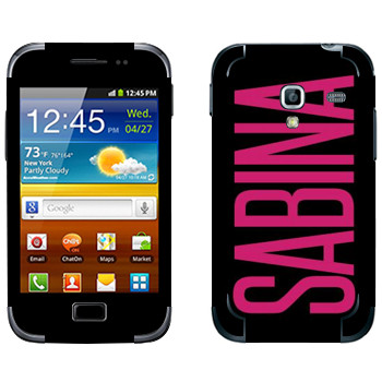   «Sabina»   Samsung Galaxy Ace Plus