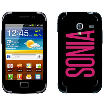   «Sonia»   Samsung Galaxy Ace Plus