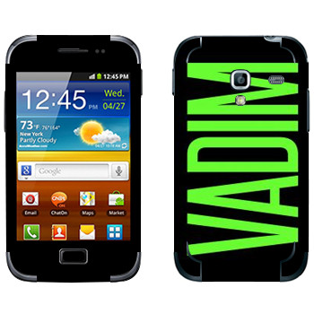   «Vadim»   Samsung Galaxy Ace Plus