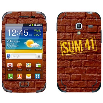   «- Sum 41»   Samsung Galaxy Ace Plus