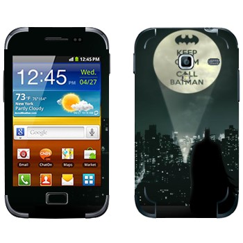   «Keep calm and call Batman»   Samsung Galaxy Ace Plus