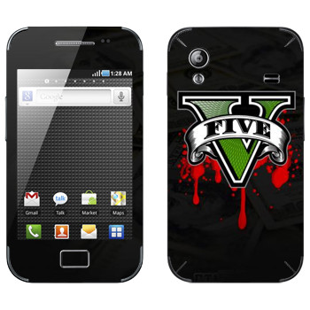   «GTA 5 - logo blood»   Samsung Galaxy Ace
