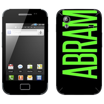   «Abram»   Samsung Galaxy Ace