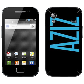   «Aziz»   Samsung Galaxy Ace