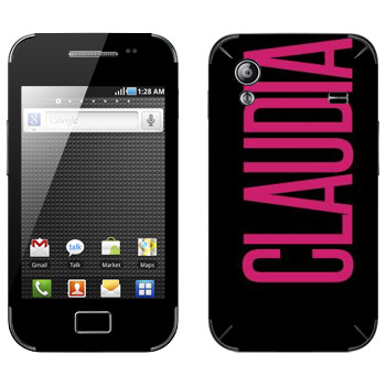   «Claudia»   Samsung Galaxy Ace